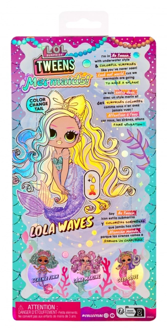 L.O.L. Surprise! Havfruer – Tweens dukke - Lola Waves