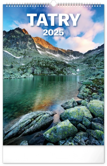 NOTIQUE Vægkalender Tatry 2025, 33 x 46 cm