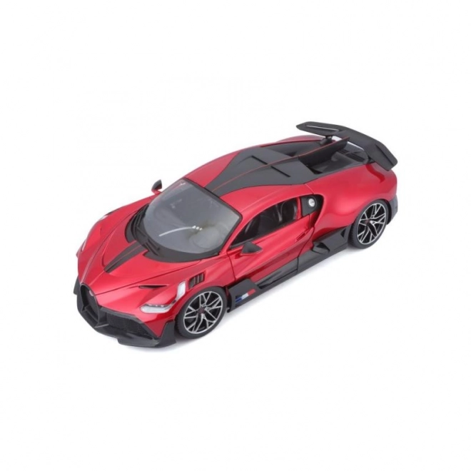 Bburago model Bugatti Divo rød 1:18