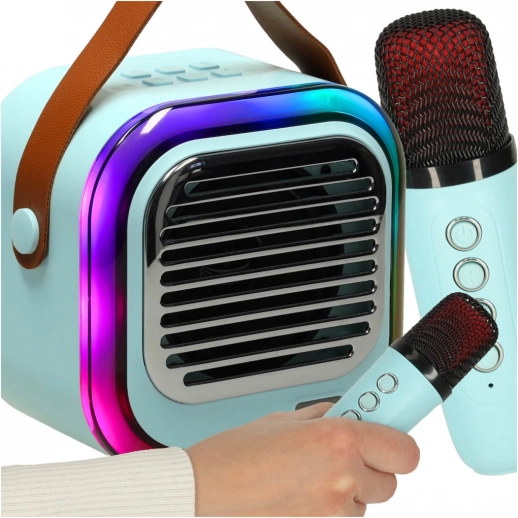 Trådløs karaokehøjttaler med Bluetooth