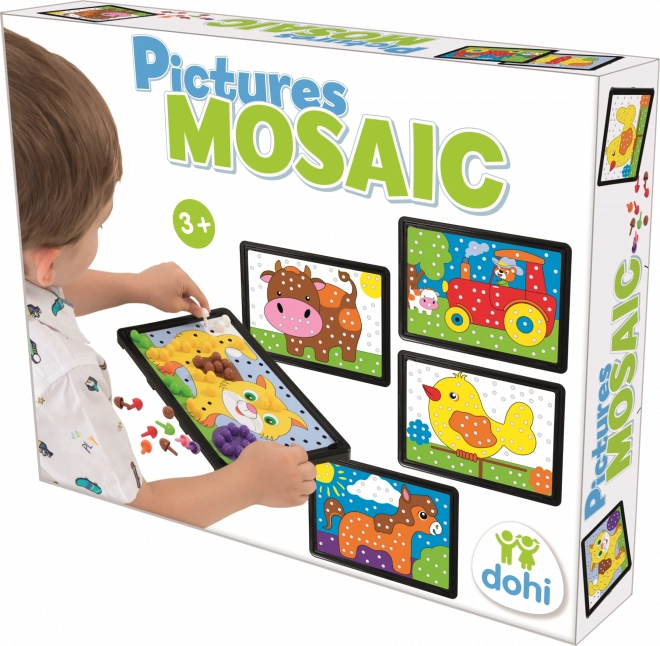Mosaikbilleder til børn