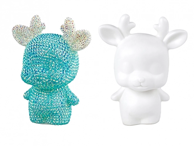 Kreativt sæt LEAN Toys DIY Crystal Deer
