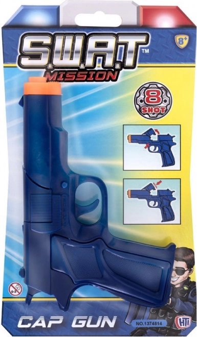 Kapselpistol til børn 17 cm