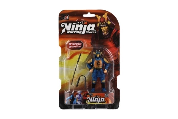 Ninja figur med tilbehør 10 cm