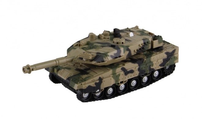 Tank med svinghjul