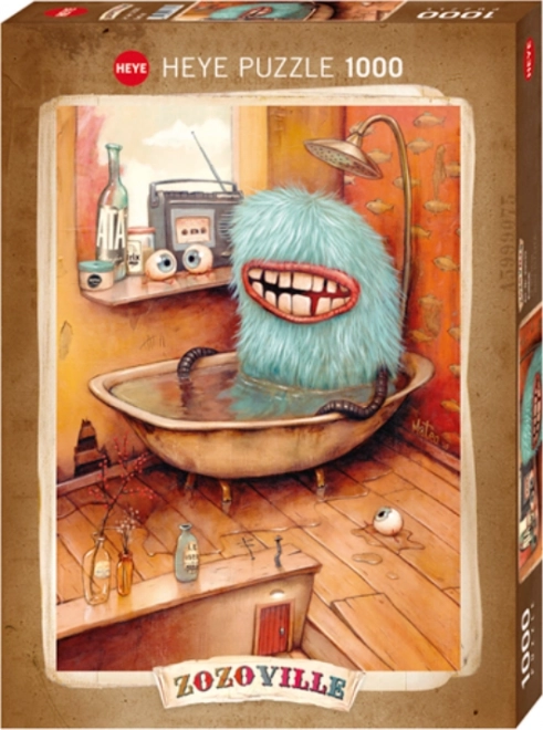 Puzzle HEYE Zozoville: I badet 1000 brikker