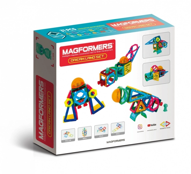 Magformers Drømmeland 31 dele