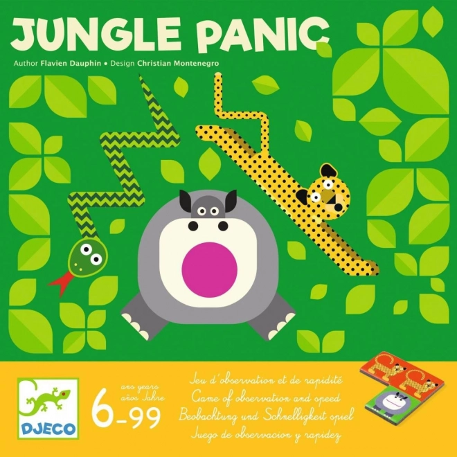 Brætspil Panik i junglen DJECO