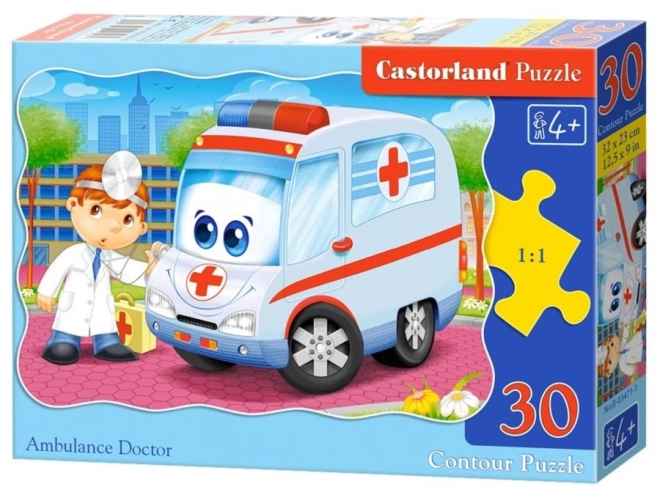 Puslespil Redningens Doktor med 30 brikker