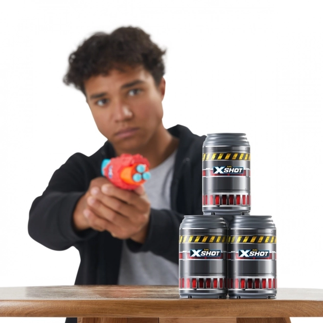 ZURU X-SHOT EXCEL MK 3 dobbelt pakke med roterende trommel og 16 patroner