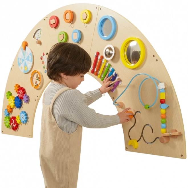 VIGA vægmonteret manipulationsplade Luk Montessori