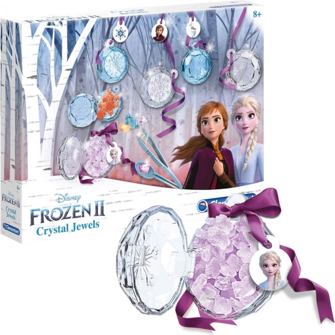 Clementoni sæt til at lave smykker halskæde Krystaller Frozen