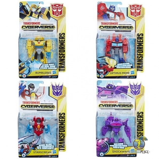 Transformers Cyberverse figur 5-7 trin transformation