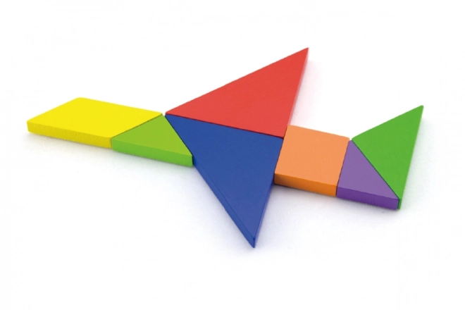 Træ tangram-logiklegetøj VIGA