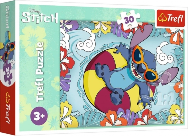 Puslespil Lilo og Stitch på ferie Trefl