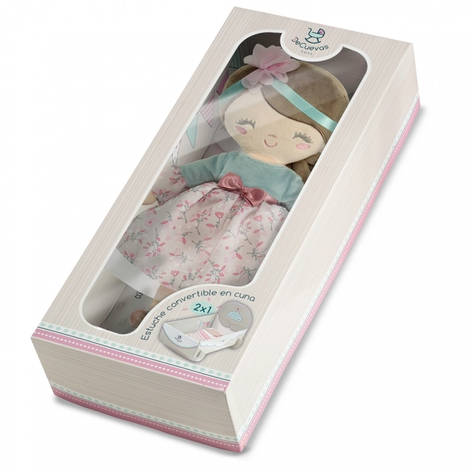 DeCuevas 20045 Plysbamse PROVENZA - 36 cm med vugge