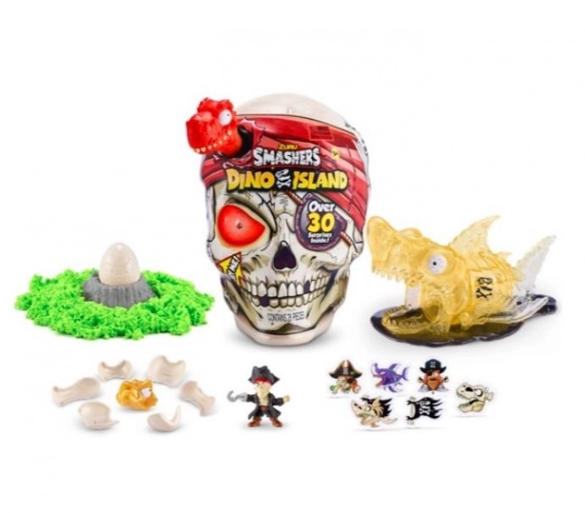 Enorm dinosaurie kranium Smashers Dino Island