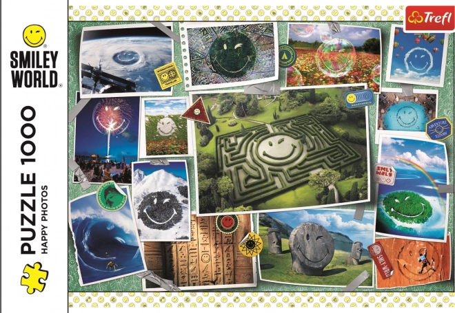 Puzzle Smiley: Glade billeder 1000 brikker