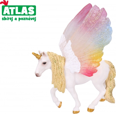 Figur af pegasus-enhjørning 15 cm