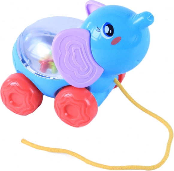 Træk-elefant med kugler