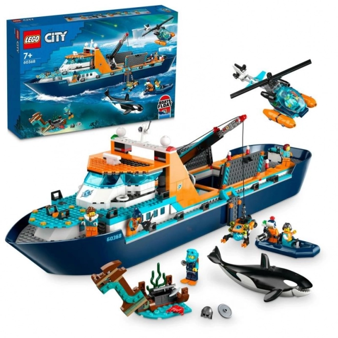 LEGO City forskerfartøj til Arktis