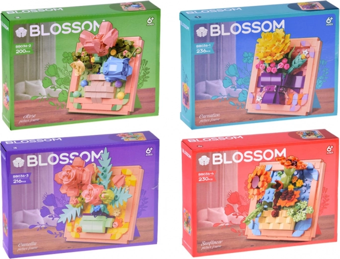 Fire blomstrende motiver til enhver indretning