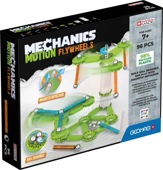 Geomag Mechanics Motion Flywheels byggesæt 96 dele