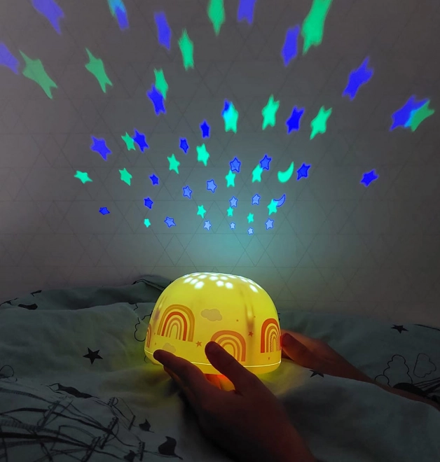 A Little Lovely Company Projektorlampe – Regnbue