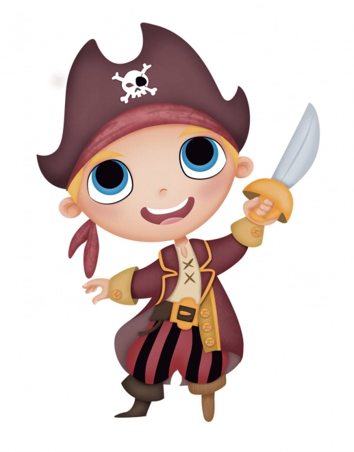 EDUCA 3D puslespil Piratø 68 brikker