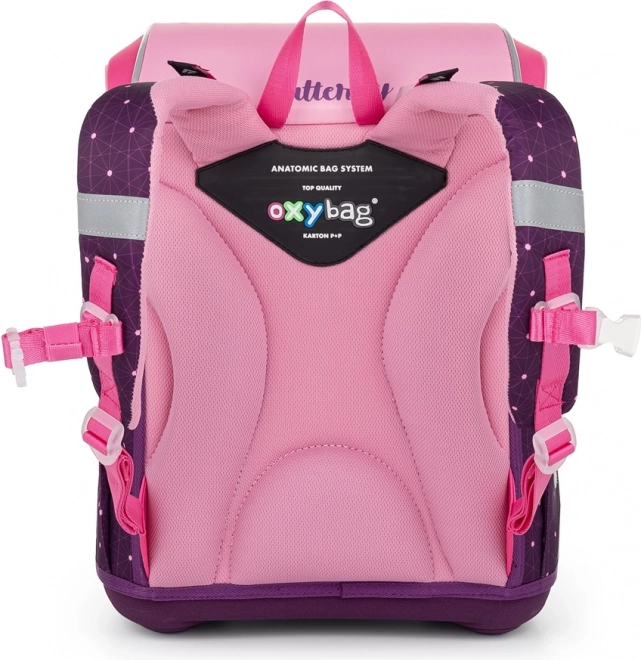 Skolesæt Oxybag Premium Sommerfugl til børn