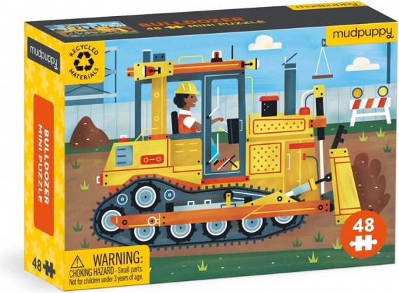Mini puslespil Bulldozer 48 brikker
