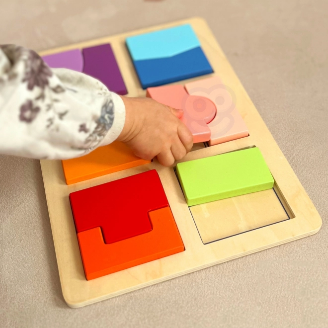 Uddannelsesmæssig Montessori-boks til børn i alderen 31-36 måneder