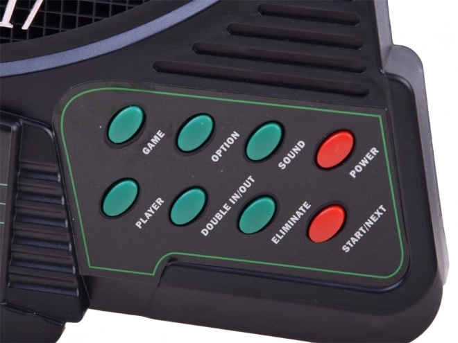 Elektronisk dartskive med 18 spil
