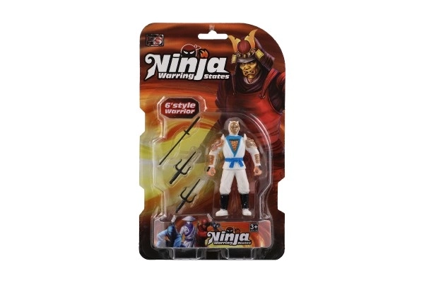 Ninja figur med tilbehør 10 cm