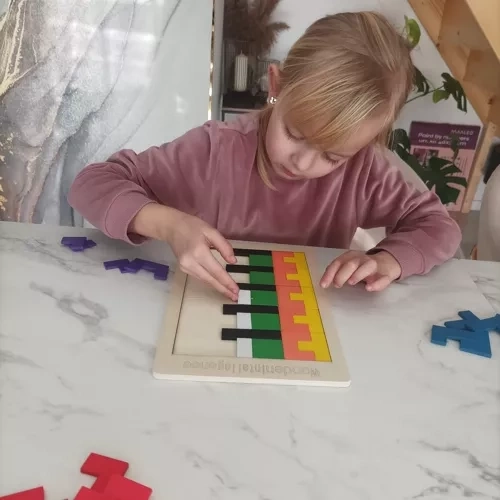 Træpuslespil / tetris Kruzzel 22667