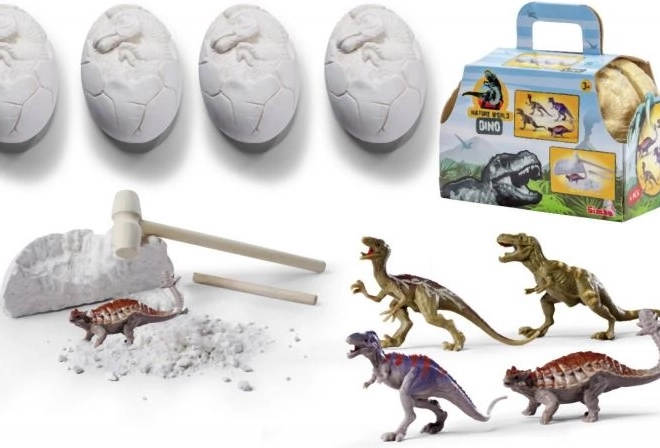 Sæt til udgravning af dinosauræg