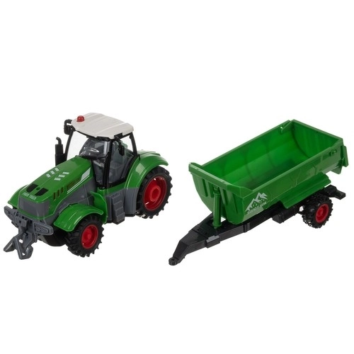 Fjernstyret traktor Kruzzel med anhænger