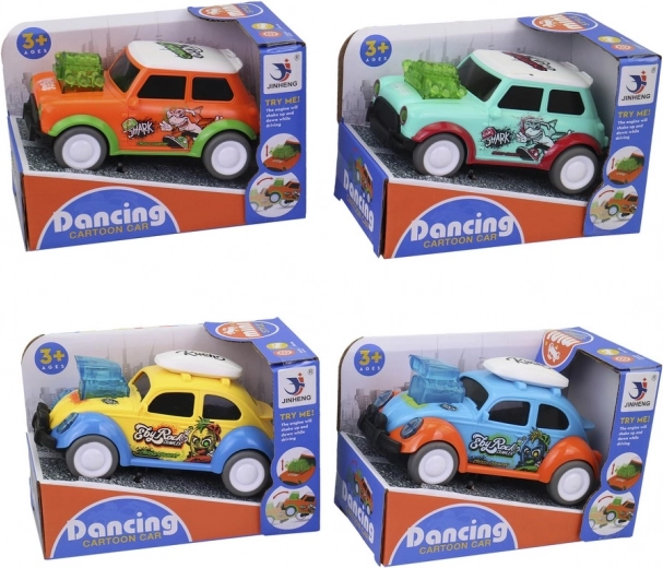 Bil til børn fra 3 år, 4 farver