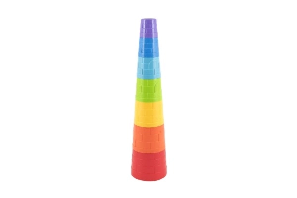 Rund Kubus pyramide 7 stk