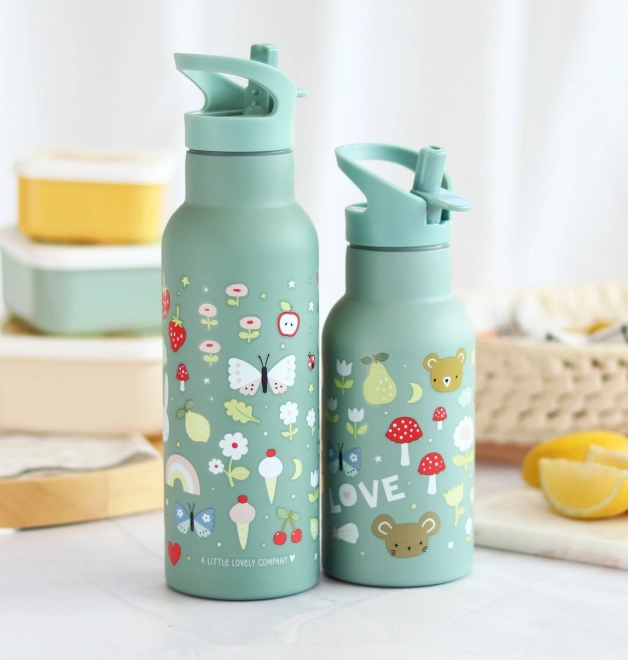 A Little Lovely Company Rustfri drikkeflaske 500 ml
