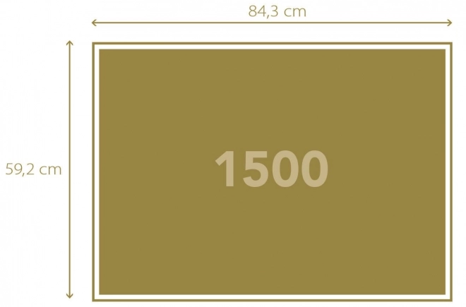 Puslespil 1500 brikker Compact Rom