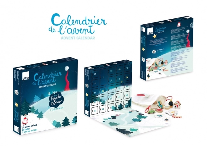 Vilac Adventskalender Føl og Find