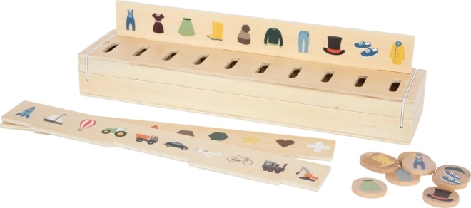 Small foot billedindsættelsespuslespil sortering
