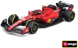 Metalmodel BBURAGO 1:43 FERRARI F1 SF-23 (2023) Carlos Sainz med kørerfigur