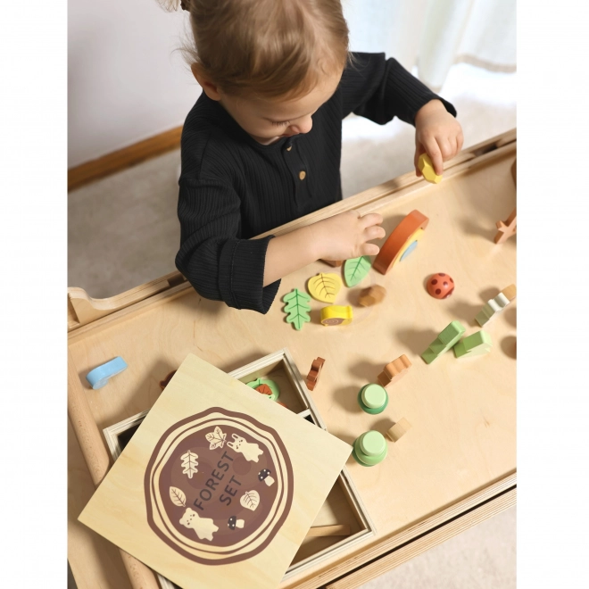 Skovsæt med træklodser Tooky Toy