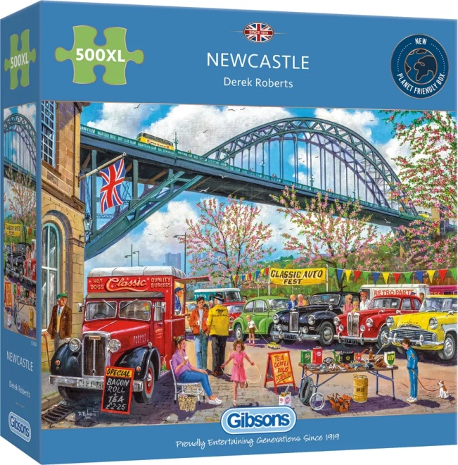 GIBSONS Puslespil Newcastle XL 500 brikker