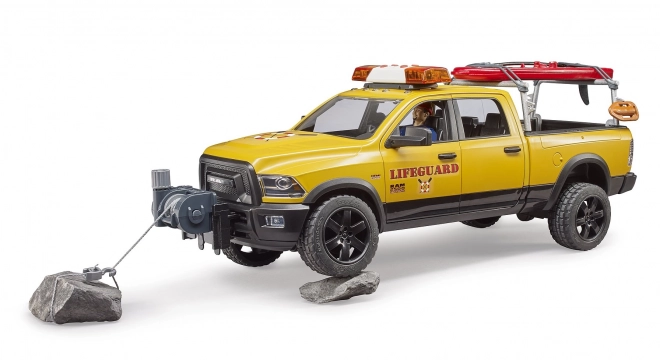 Bruder Dodge RAM kystvagt med redder og tilbehør