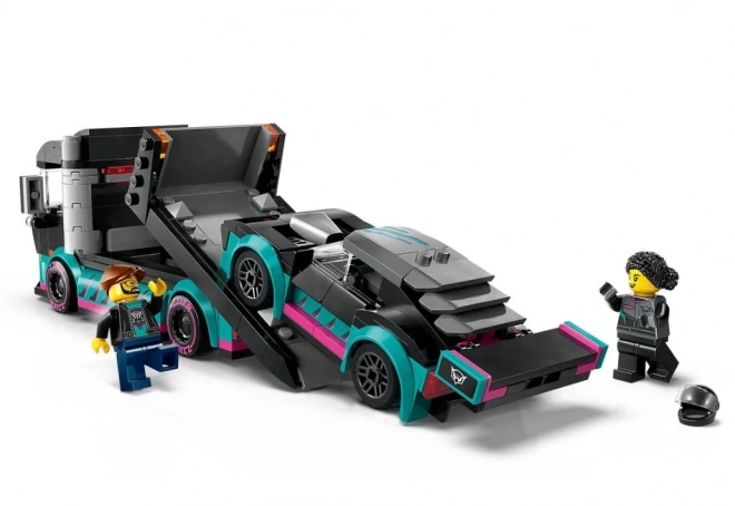 LEGOae City 60406 Lastbil med racerbil