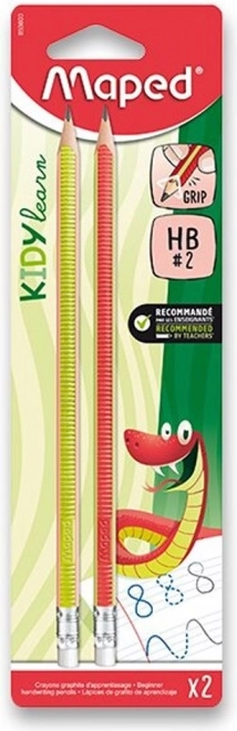 Grafitblyant Kidy Lær Greb sæt 2 stk hårdhed HB