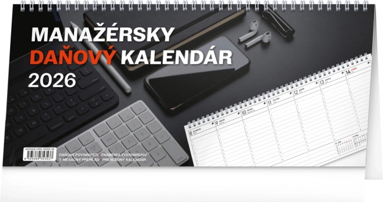 Bordkalender Manager Skatte 2026